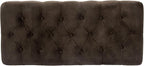 Homepop Home Decor | Tufted Ainsley Button Storage Ottoman Bench - Image 6
