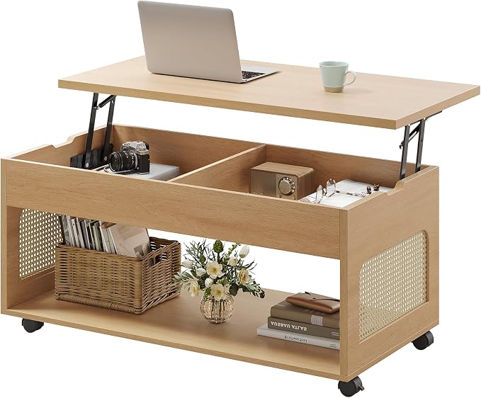 Sikaic Lift Top Coffee Table - Image 9