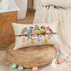 RABUSOFA Easter Pillow Covers 12x20 inch Easter Decorations - Image 4