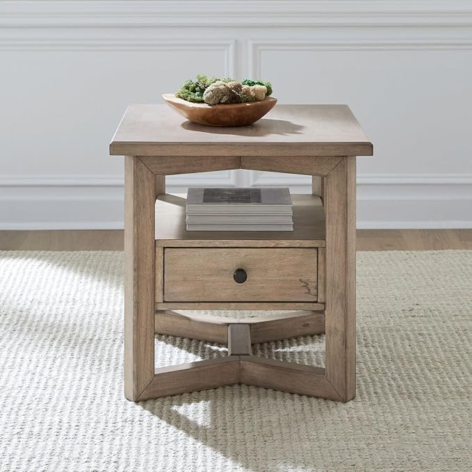 Liberty Furniture Proximity Place Living Room Rectangular End Table Transitional by LibertyFurniture