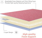 MAXYOYO Japanese Floor Mattress Futon Mattress, Thicken Sleeping Pad Foldable - Image 5