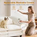 77" Cloud Chenille Sofa Set - Image 5