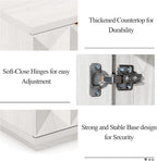 Brafab Buffet Cabinet, Wood Sideboard Cabinet - Image 5