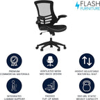 Flash Furniture Kelista Mid-Back Swivel Office Chair - Image 4