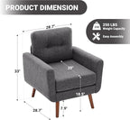 Tbfit Accent Chair, Reading Chair - Image 2