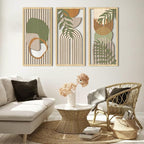 IARTTOP Boho Mid-century Modern Wood Wall Art 16x32 Inch Large Green Abstract - Image 7
