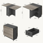 Jocoevol Space Saving Folding Dining Table - Image 2