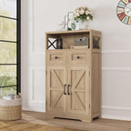 Befrases Natural Wood Storage Cabinet by Befrases