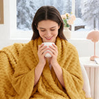 BEDELITE Mustard Yellow Twin Blanket - Image 7