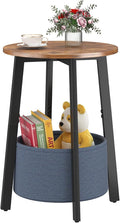 sthmec Small Round Side End Table by Unknown