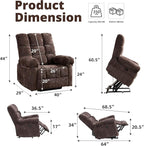 Oversized Power Lift Recliner Chair - Image 2