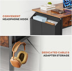 DUMOS 32" Home Office Computer Desk - Image 7