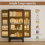GAIOUS Metal Kitchen Pantry Cabinet, Storage Cabinets - Image 5
