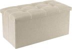 YOUDENOVA 30 inches Folding Storage Ottoman, Ottoman by YOUDENOVA