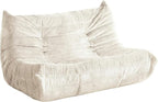 Bean Bag Chair, 2 Seater Lazy Bean Bag Sofa Memory Foam Couch, Giant Bean Bag by Cansunna