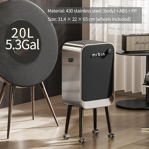 Mrbin Motion Sensor Bathroom Trash Can - Image 7