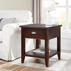 Leick Home Laurent Solid Wood Side Table - Image 2