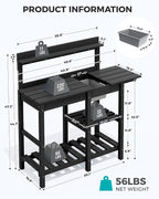SERWALL Outdoor Potting Bench - Image 3