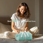 BEDELITE Haze Blue Throw Blanket - Image 2