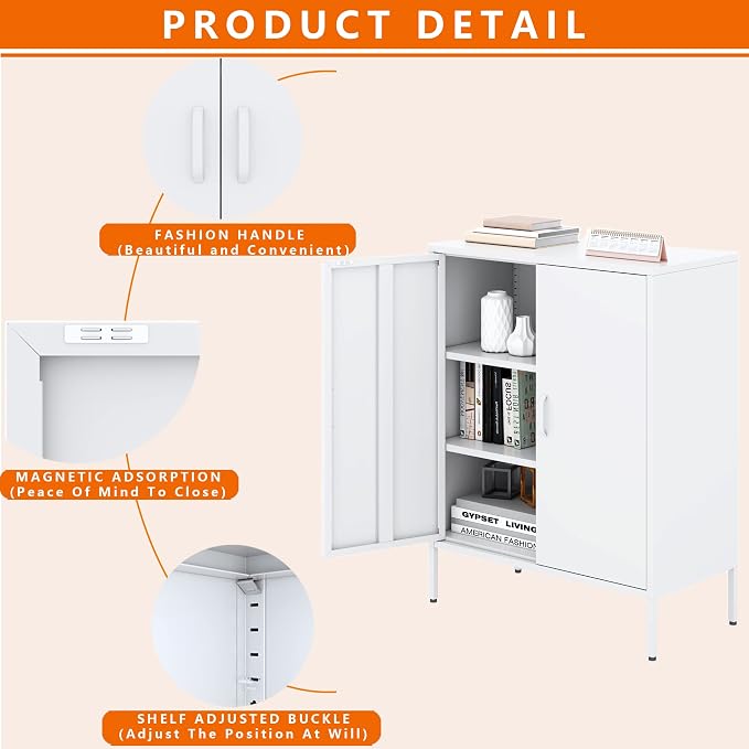 Washsemba Metal Storage Cabinet - Image 6