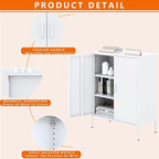Washsemba Metal Storage Cabinet - Image 6