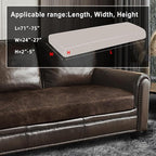 ANARACHON Leather Look Couch Cushion Covers Sofa Seat Slipcovers Sets Couches - Image 3