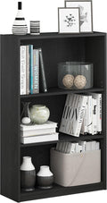Furinno Jaya Book Shelf, 3-Tier Bookshelf, Bookcase by Furinno-FitsYourSpaceFitsYourBudget