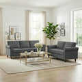 Living Room Sofa Sets 2 Piece, Modern 3 Seater Sofa and Loveseat Couch Sets by RedefiningHomeComfort