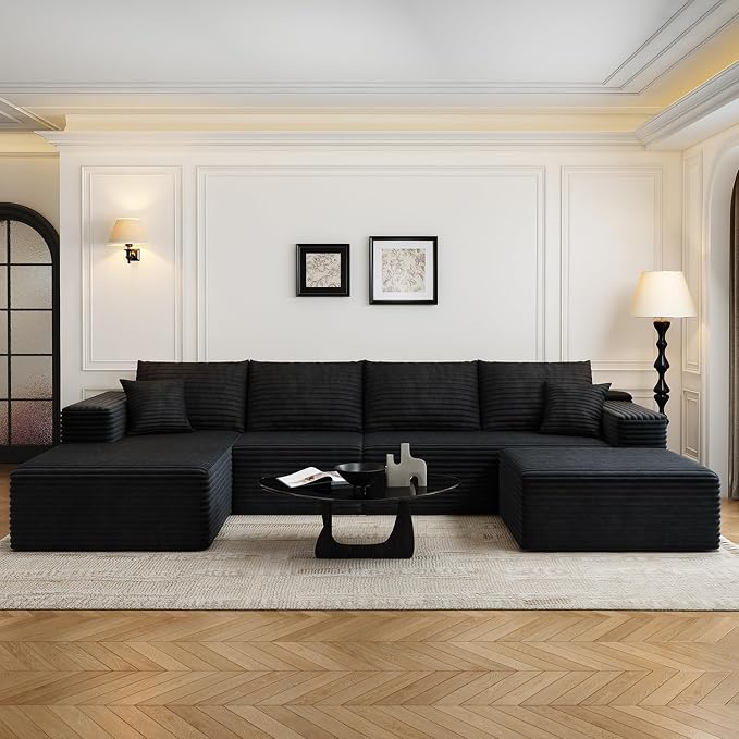 135.4" Cloud Modular Sectional Couch - Image 5