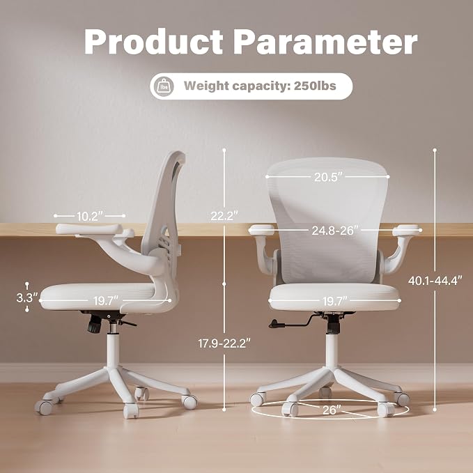 GYI Ergonomic Office Chair, Mesh Desk Chair - Image 2