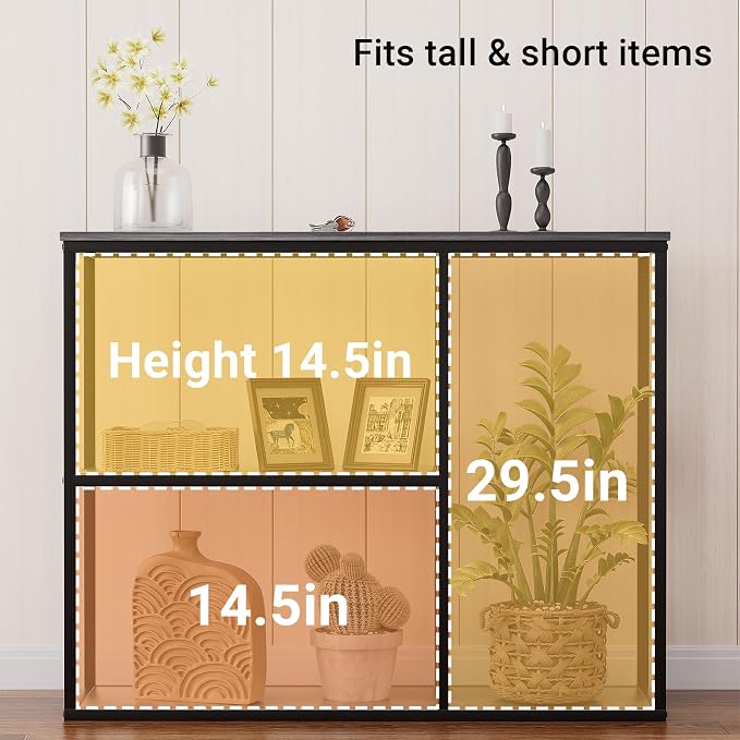 WOHOMO Console Table, 12 Inch Narrow Entryway Table - Image 5