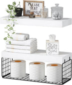 QEEIG Bathroom Shelves Over Toilet by QEEIG