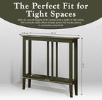 Kings Brand Furniture Narrow Console Table - Image 2