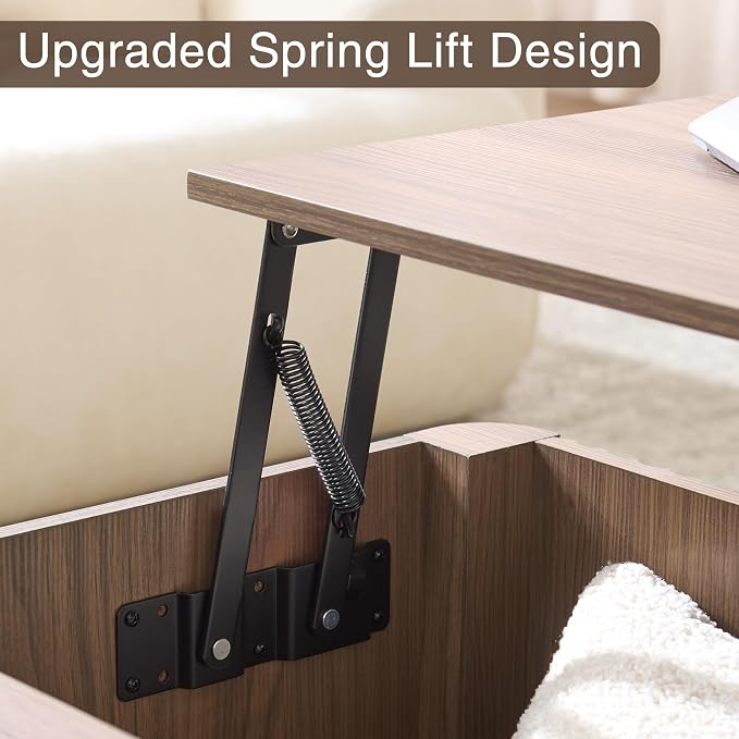 Fatmok Large Lift Top Coffee Table - Image 4