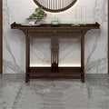 Asian Console Table for Entryway, Hallway or Living Room, Narrow Long Sofa Table by Unknown