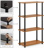 Furinno Turn-N-Tube 4-Tier Multipurpose Shelf Display Rack - Image 8