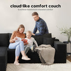 107.5" Cloud Modular Sectional Sofa Couch - Image 4