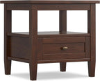 SIMPLIHOME Warm Shaker End Table - Image 8
