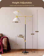 EDISHINE 68" Arc Floor Lamp - Image 6