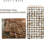 East at Main Rectangle Storage Side Table – Coconut Shell Mosaic Inlay - Image 8
