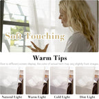 H.VERSAILTEX Linen Curtains 90 inches Long Linen Curtains/Natural Linen Blended - Image 3