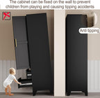 erosoei Metal Armoire Wardrobe Closet, 71 "Metal Clothing Storage Cabinet - Image 6
