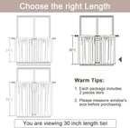 Furman Cafe Curtains 30 Inch Length 2 Panels Set, Elegant Geometric Jacquard - Image 6