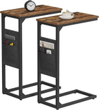 TUTOTAK C Shaped End Table, Side Table by ChoosetutotakFurnitureBuildYourCozyHome