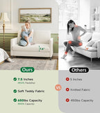 Welzona Loveseat, Comfy Teddy Love Seat - Image 5