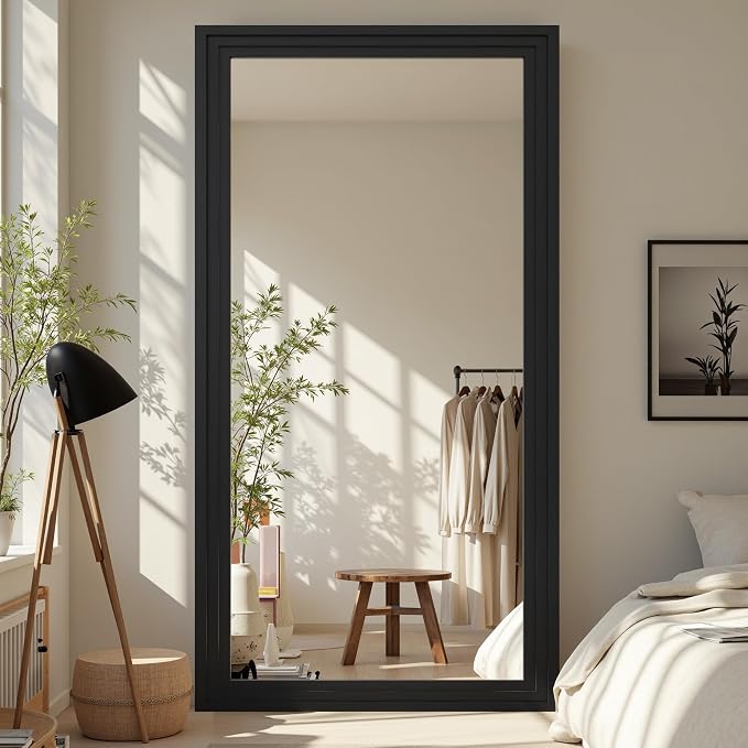 Full Length Mirror, Oversized Stand Up Mirrors Large Wall Mirrors, Wall Mounted - Image 2