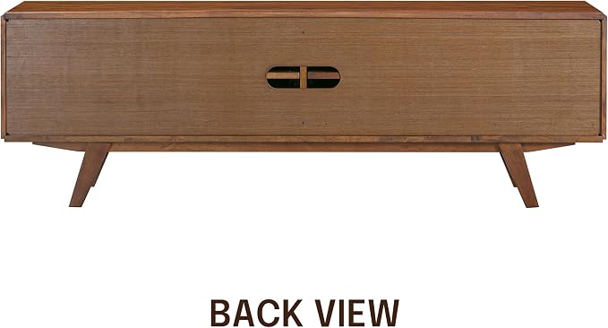 NTC Sapa Mid-Century Modern Solid Wood TV Stand 4-Door Media Console - Image 7