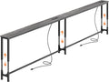 Huuger 102.4 Inch Sofa Table by Huuger