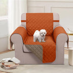 U-NICE HOME Reversible Oversized 28''Chair Covers, Pet Friendly, Elastic Straps - Image 2