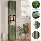 Amazer Tall Bathroom Storage Cabinet 70'', Freestanding Cabinet Storage - Image 4